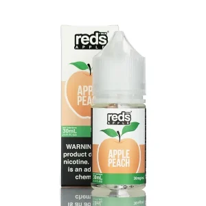 7 Daze TFN Salt Series – Reds Apple eJuice – Peach – 30ml