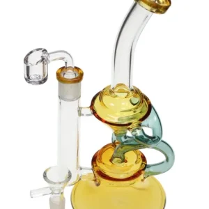 9" Twisty Stem Bubbler Rig