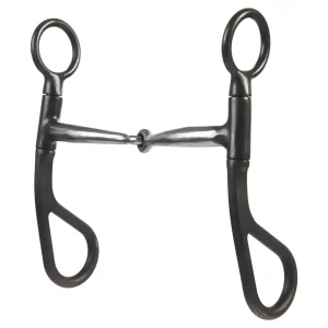 All Purpose Bit with 5" Sweet Iron Snaffle Mouth with Copper Inlay