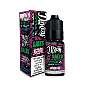APPLE & GRAPE BLAST 10ML DOOZY NIC SALTS 50/50
