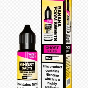 Banana Foam Ghost Nic Salts Vape Bars