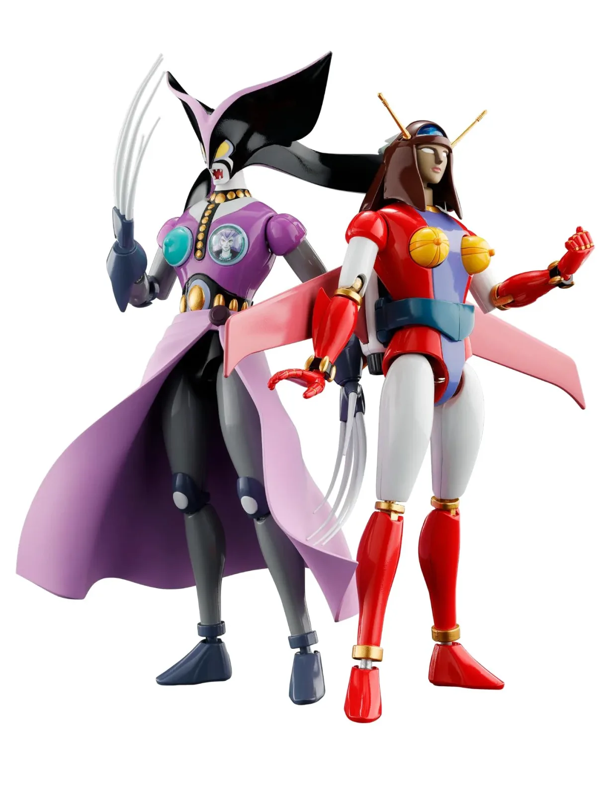 Bandai Spirits Soul of Chogokin Great Mazinger Gx-114 and Gx-12R Action Figures Set