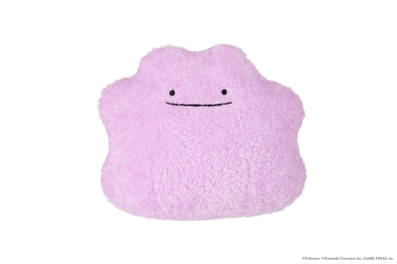 Best Pokemon Ditto Fluffy Mini Plush Soft Stuffed Animal - Image 2