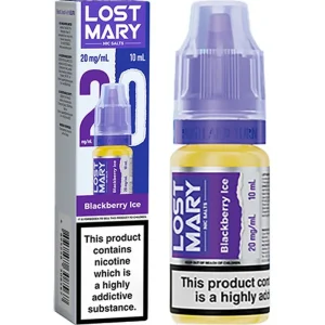 Blackberry ice Lost Mary Nic Salts e-liquid 10ml