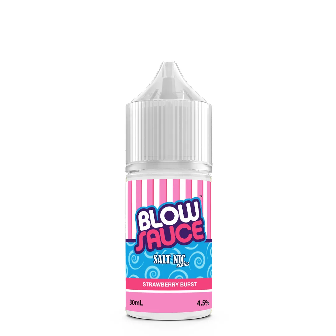 BlowSauce Strawberry Taffy E-Juice by DripFire - 30mL - SALTED EDTION