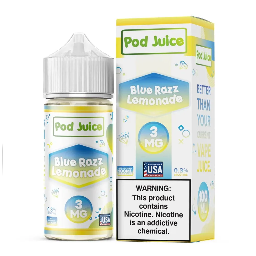Blue Razz Lemonade Pod Juice 100mL