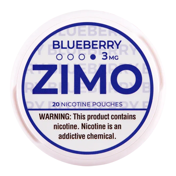 Blueberry ZIMO Nicotine Pouches
