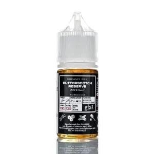 BSX Vapor Salt Nic E-Liquid – Butterscotch Reserve – 30ml