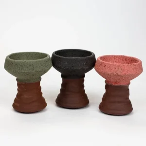 Clay Hookah Bowl (Multicolor)