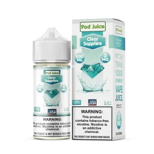 Clear Sapphire Pod Juice 100mL