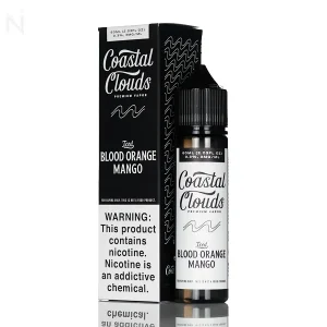 Coastal Clouds E-Liquid – Blood Orange Snow Cone Iced (Iced Blood Orange Mango) – 60mL