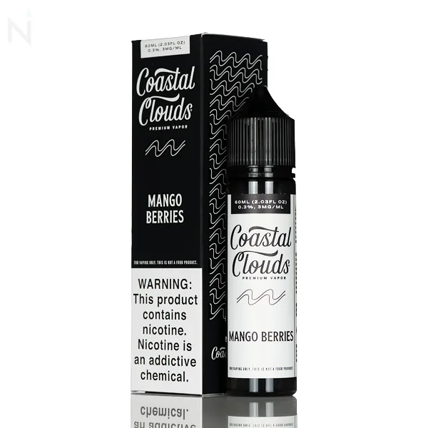 Coastal Clouds E-Liquid – Mango Berries – 60mL