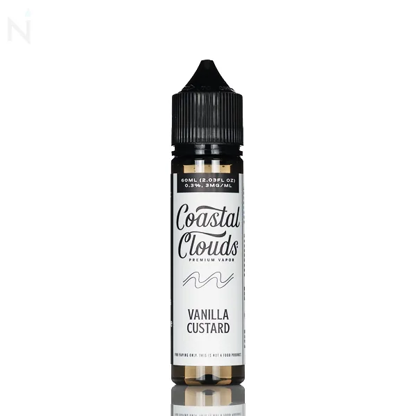 Coastal Clouds E-Liquid – Vanilla Custard – 60mL - Image 2