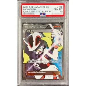 Corni 102/096 PSA 10 Japanese Pokémon TCG XY3 Expansion Card