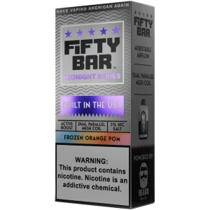 Fifty Bar 20K: Frozen Orange Pom