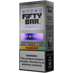 Fifty Bar 20K: Orange Mint
