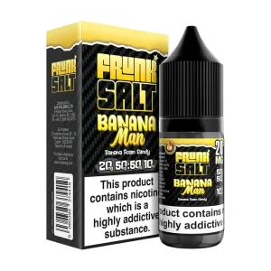 FRUNK SALT BANANA MAN NIC SALT E-LIQUID PACK OF 5- £9.99