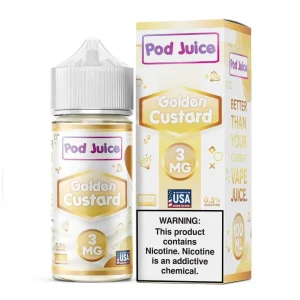Golden Custard Pod Juice 100mL
