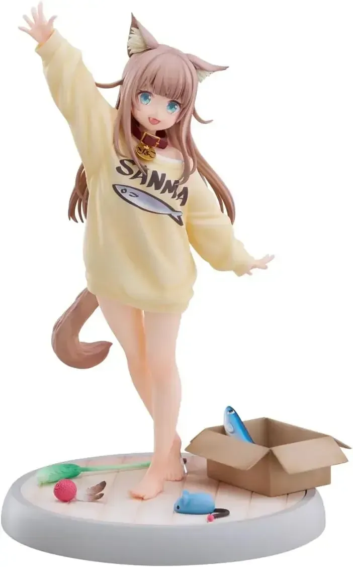 Goldenhead Plus Kinako Figure: My Cat is Cute Girl PVC ABS