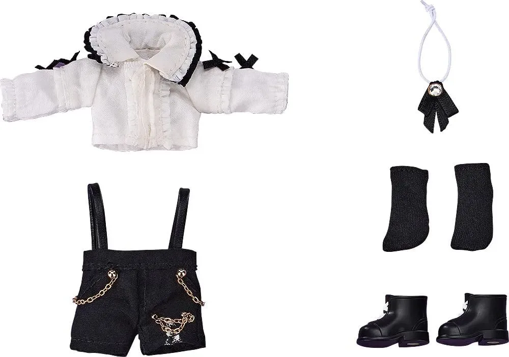 Good Smile Company Nendoroid Doll Youtufuku Suspender Shorts Set White Black