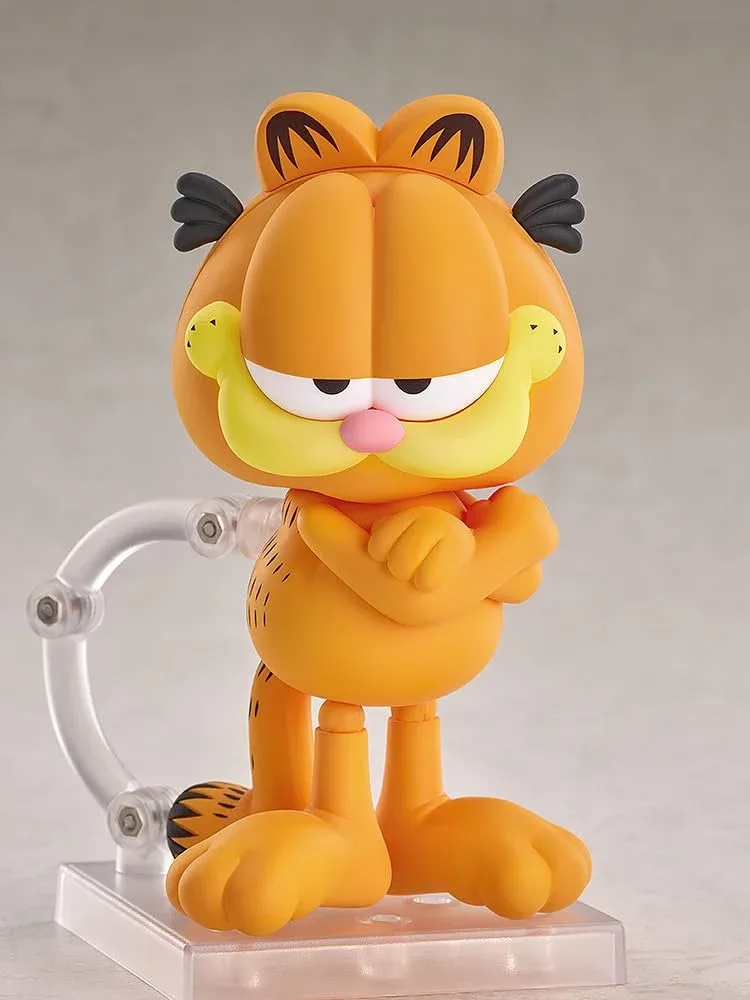 Good Smile Company Nendoroid Garfield Action Figure Non-Scale Painted Toy - Image 2