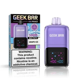 Grape Ice - Geek Bar Ice Prince 50K Disposable Vape