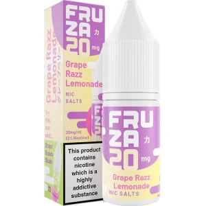 Grape razz lemonade Fruza Nic Salts e-liquid 10ml