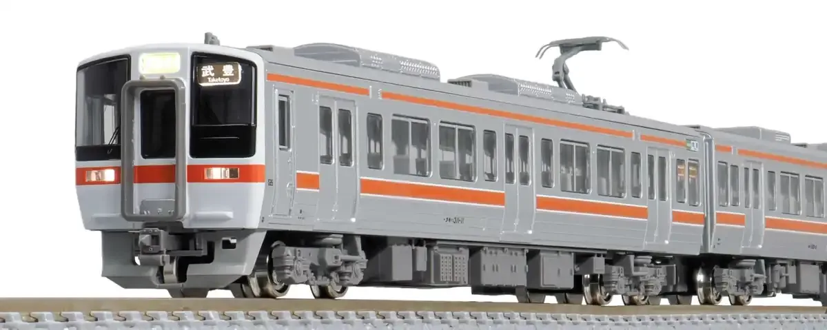 Greenmax N Gauge JR 311 Series 4-Car Extension Set - No Motor Model 31932