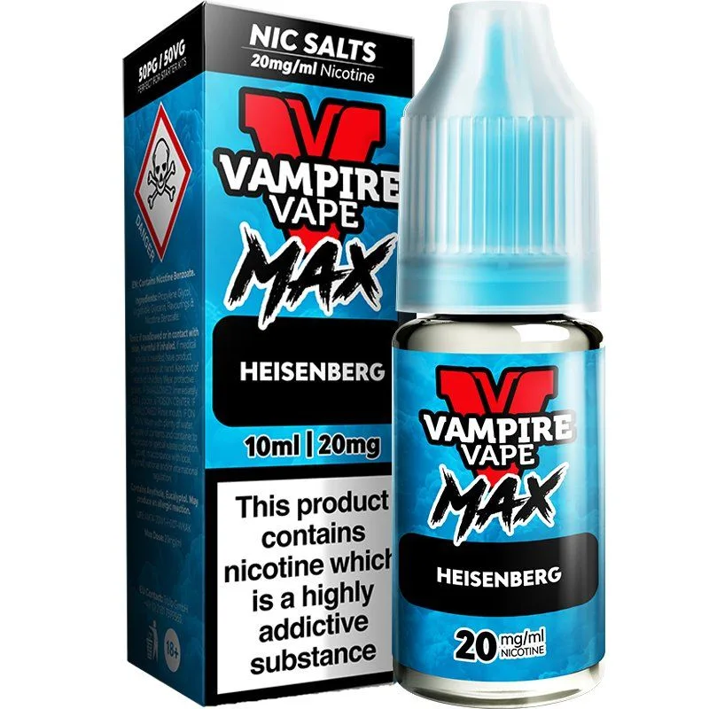 Heisenberg Vampire Vape Max e-liquid 10ml