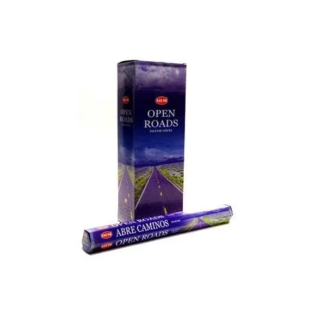HEM Open Roads 9″ Incense Sticks – Hex Box (20g)