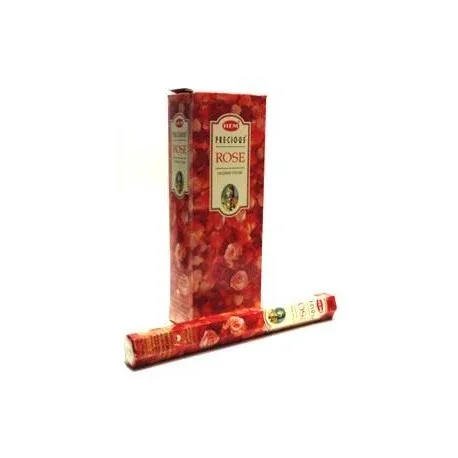 HEM Rose 9″ Incense Sticks – Hex Box (20g)