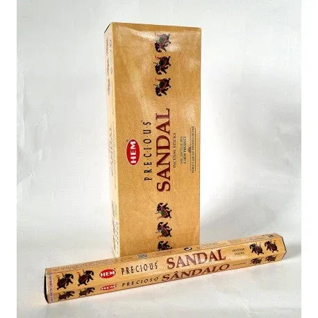 HEM Sandal 9″ Incense Sticks – Hex Box (20g)