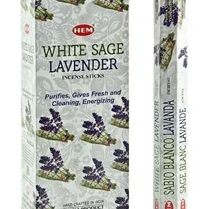 HEM - White Sage Lavender - 20 Sticks