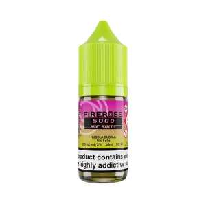 Hubbla Bubbla Nic Salt by Elux Firerose 5000