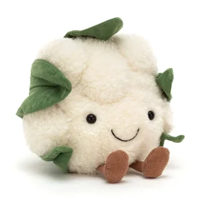 Jelly Cat Amuseables Cauliflower Plush Toy 8 - Cute Stuffed Vegetable Gift