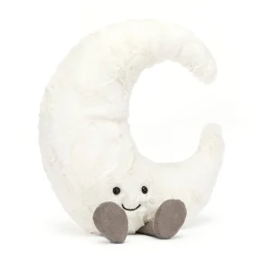 Jelly Cat Amuseables Moon Plush 10.5 In Medium Moon Stuffed Animal Gift