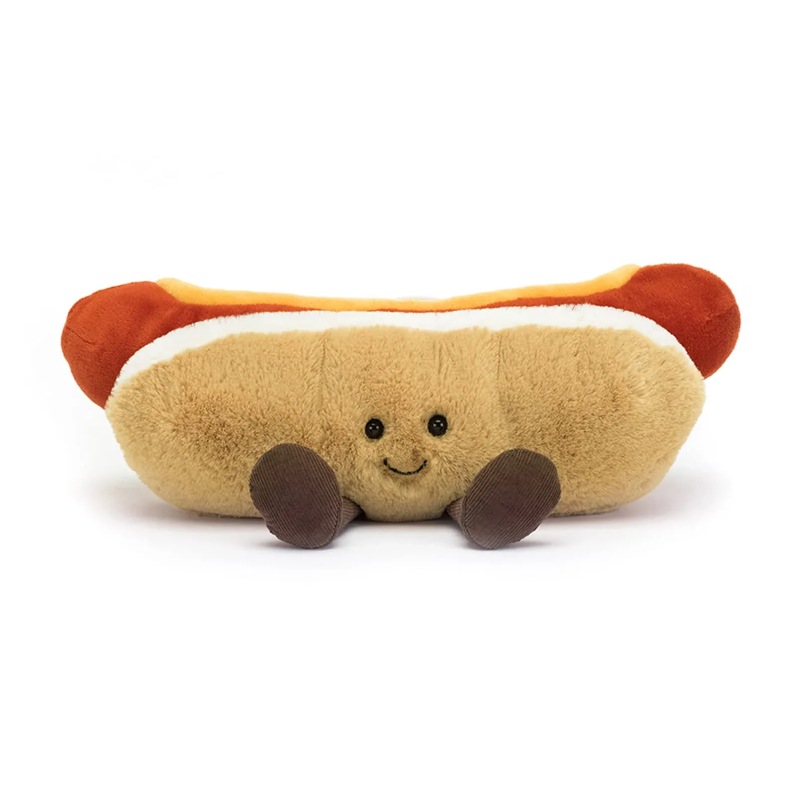 Jelly Cat Funny Hot Dog Plush Toy 16948 Soft and Cuddly Stuffed Animal - Image 2