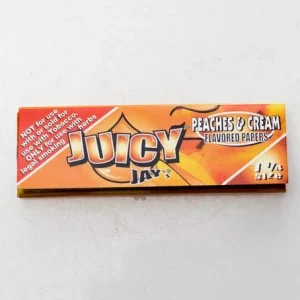 Juicy Jay's 1 1/4 Peaches & Cream Flavoured Papers