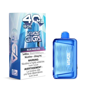 Kraze Giga Rechargeable Disposable Vape 40mL