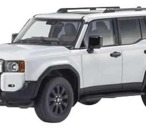 Kyosho 1/43 Toyota Land Cruiser 250 ZX First Edition White Mica Model