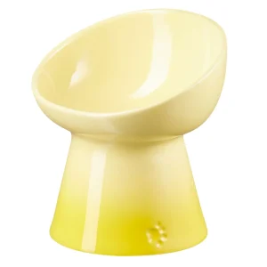 Le Creuset Pet Bowl Deep Soleil Stain Resistant Microwave Safe Japan