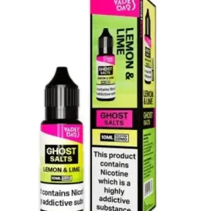 Lemon and Lime Ghost Nic Salts Vape Bars