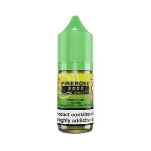 Lemon & Lime Nic Salt by Elux Firerose 5000