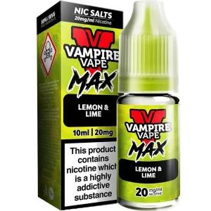 Lemon & lime Vampire Vape Max e-liquid 10ml