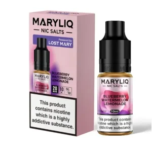 Lost Mary MaryLiq 10mg/20mg Blueberry Watermelon Lemonade Nic Salt E-liquid-£2.49
