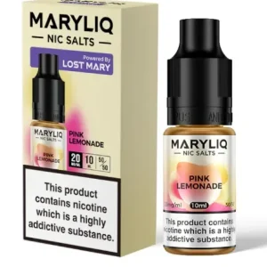 Lost Mary MaryLiq 10mg/20mg Pink Lemonade Nic Salt E-liquid-£2.49