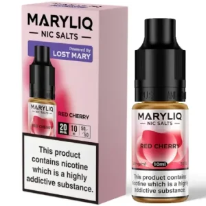 Lost Mary MaryLiq 10mg/20mg Red Cherry Nic Salt E-liquid-£2.49