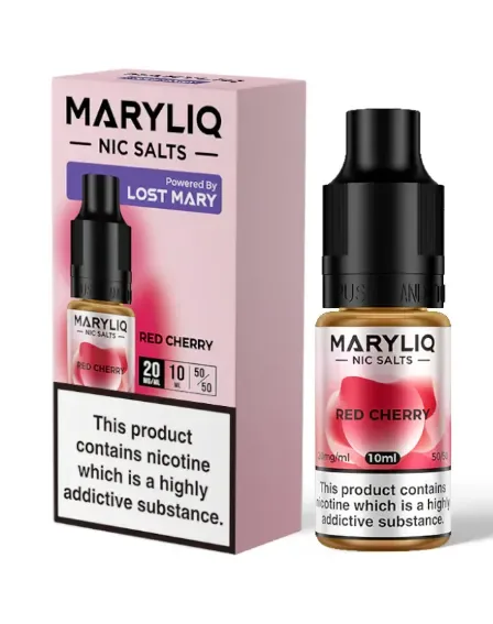 Lost Mary MaryLiq 10mg/20mg Red Cherry Nic Salt E-liquid-£2.49