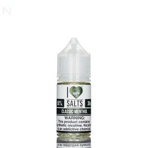 Mad Hatter Juice – I Love Salts TFN – Classic Menthol – 30ml