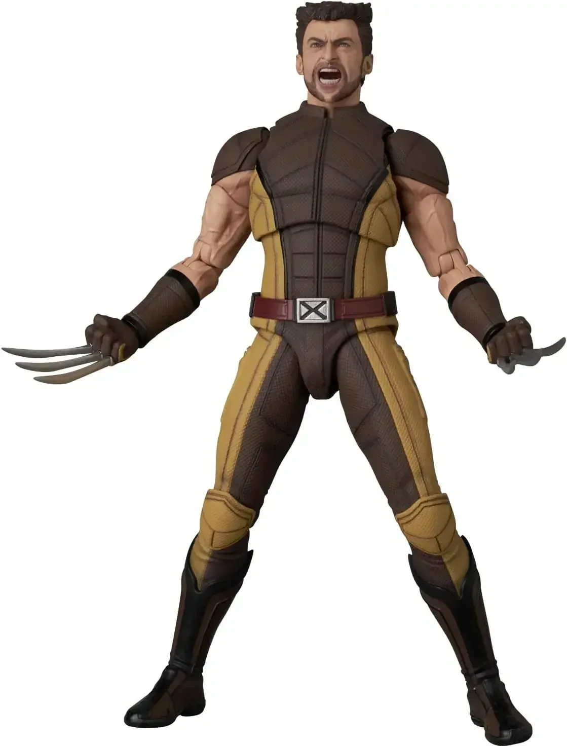 Medicom MAFEX Wolverine Brown Version Action Figure 6.3-inch